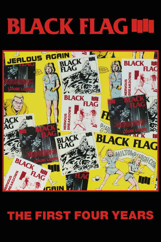 Black Flag - First Four Years Poster