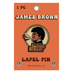 James Brown Enamel Pin