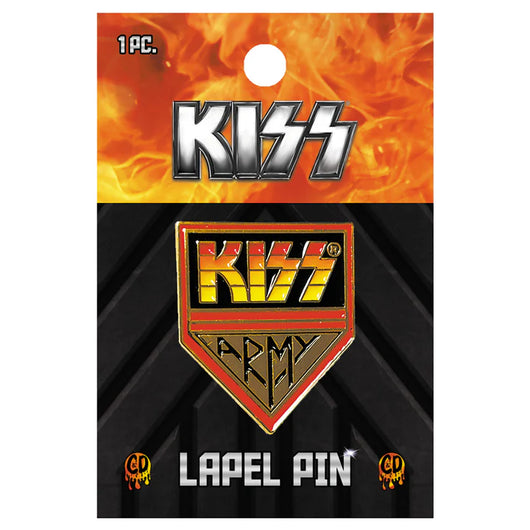 Kiss - Army Enamel Pin