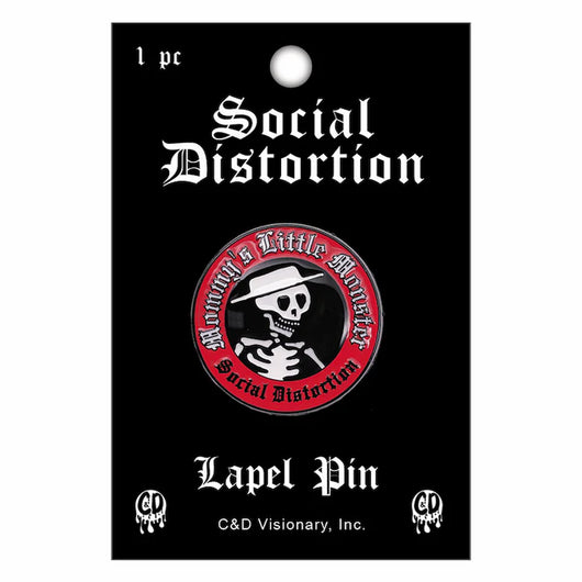 Social Distortion - Mommy's Little Monster Enamel Pin