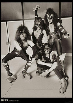 Kiss - Amsterdam 1976 Poster