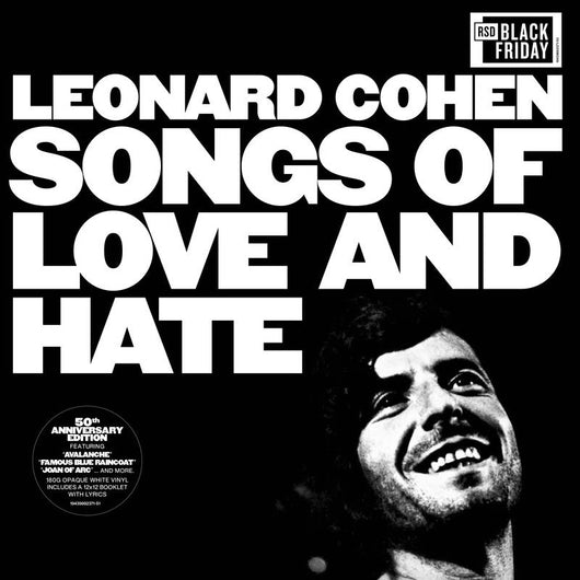 Leonard Cohen - Songs of Love and Hate BFRSD 2021 LP