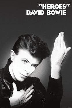 David Bowie - Heroes Poster
