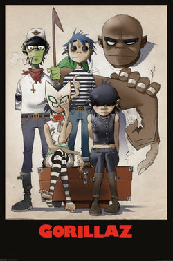 Gorillaz - Family Portrait Poster