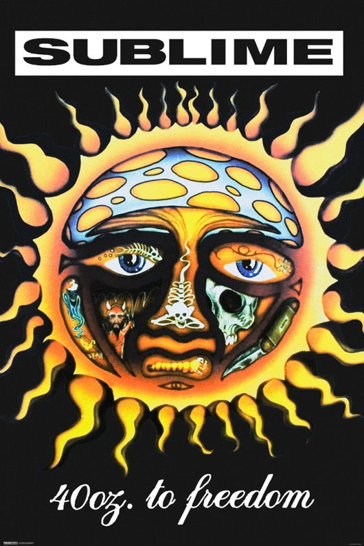 Sublime - 40oz to Freedom Poster