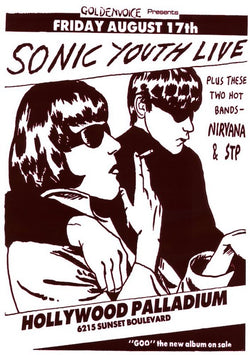 Sonic Youth - Hollywood Palladium Poster
