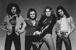 Van Halen - B&W Band Poster
