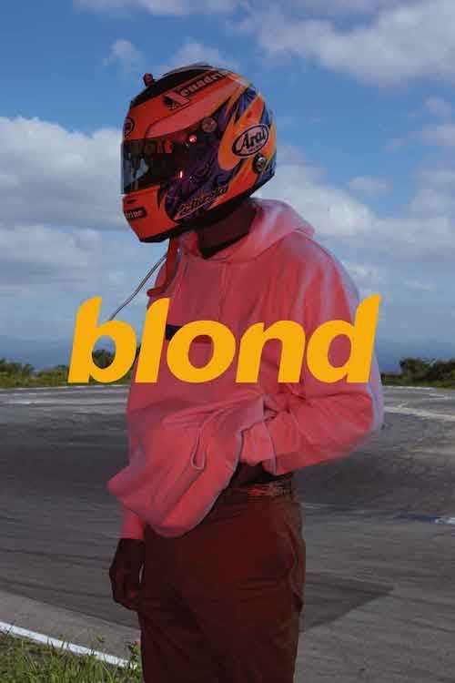 Frank Ocean - Blond (Helmet) Poster