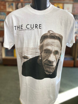 Cure, The - Standing On A Beach White T Shirt