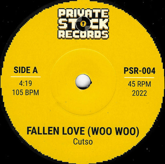 Cutso / Excel - Fallen Love b/w Shut You Down 7