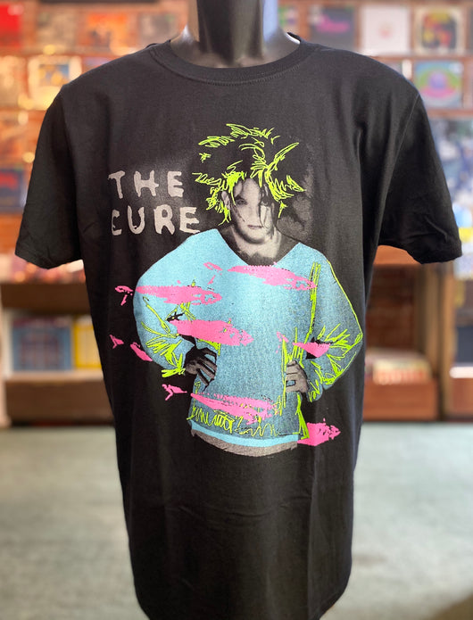 Cure, The - Neon 80s T Shirt