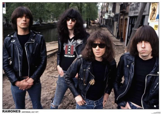 Ramones, The - Amsterdam 1977 Poster