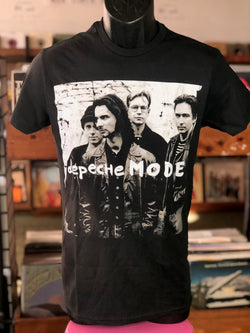 Depeche Mode - Beard & Glasses Black T Shirt